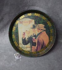 Plateau rond en métal