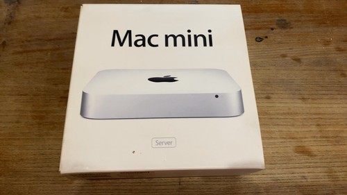Boîte vide apple mac mini - boîte,