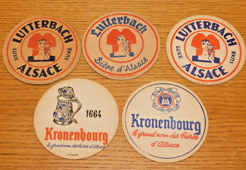 Vintage ancien lot sous bock - lot,