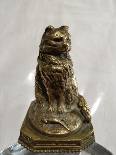 Bronze animalier chat - bronze,