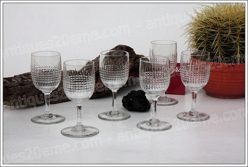 Verres vin 4 cristal - n°4,
