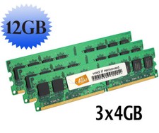 12GB (3X4GB) MEMORY RAM for the ASUS/ASmobile NX90 Series NX90Jn, NX90Jq, NX90SN