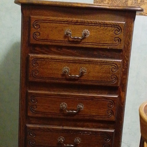 Commode bois marron
