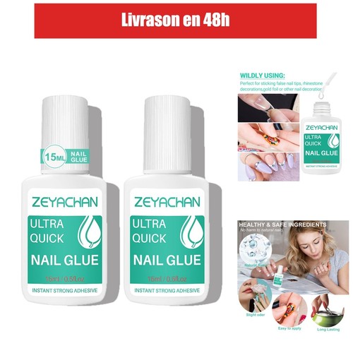 Colle faux ongles - colle, forte