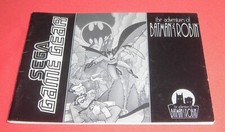 Notice Game Gear The