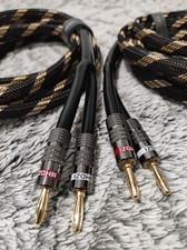 Paire de câbles enceintes -