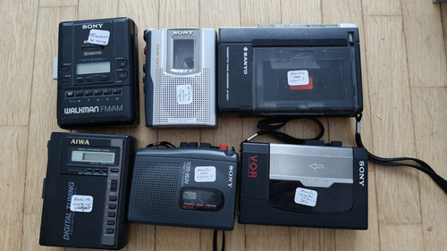 Lot lecteurs cassette - 6,