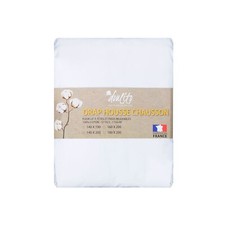 Drap housse 180x200 cm lit electrique Doulito - Made in France - Coton