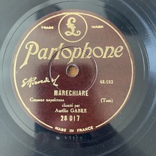 78 RPM AURELIO GABRE -