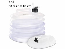 Bidon à eau pliable pour le camping / jardinage - 15 L - Semptec