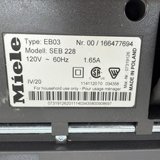 Miele Vacuum Electro Plus floor brush SEB 228 DEFECT 7319126 Type EB03 