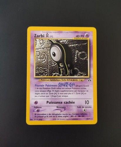 Carte pokémon zarbi a - ⭐,