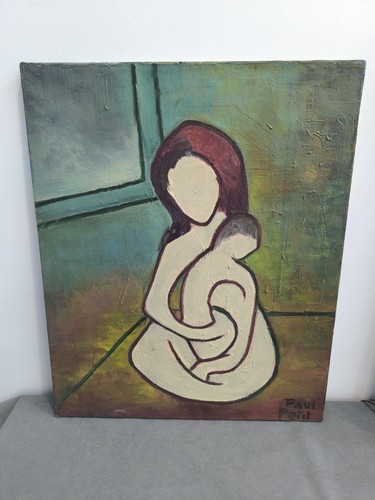 Tableau peinture huile sur