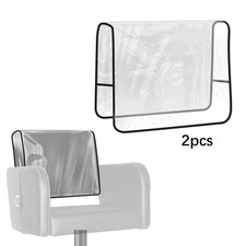 Lot de 2 housses de chaise de salon de coiffure pour fauteuils de spa