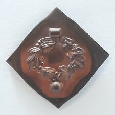 Antique Bram Draft Agricultural Merit Medal Copper Plate
