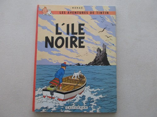 Tintin ile noire edition - l'ile, b36