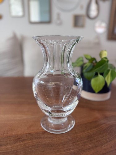Vase estampillé cristal - , saint