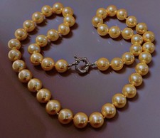 Vintage collier perles bijou