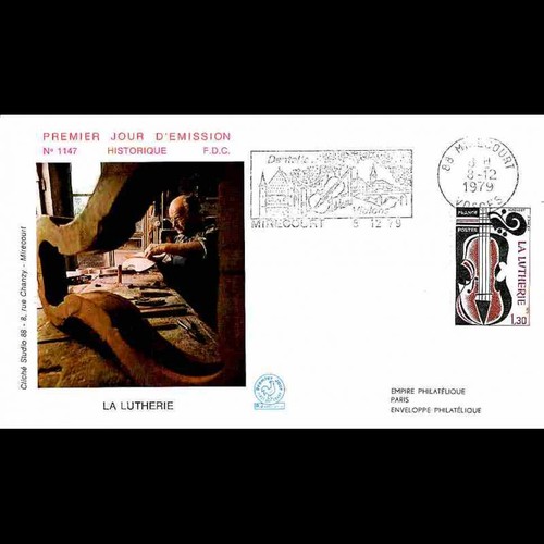 Fdc 1147 métiers d - n°, d'art