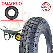 Pneu + Chambre À Air 3.50 - 8 4P.R. Roue Pour Brouette Jardin