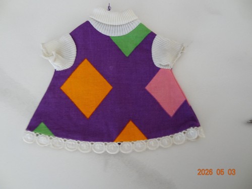 Robe vintage poupée gege - robe,