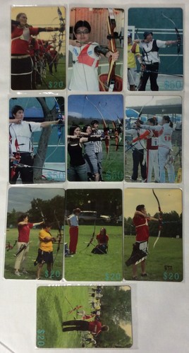 Lot 10 telecartes - b----10,