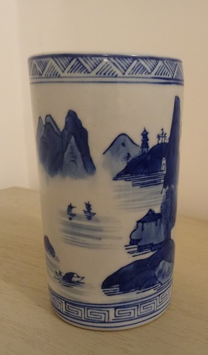 Pot pinceaux chinois bitong - pinceaux,
