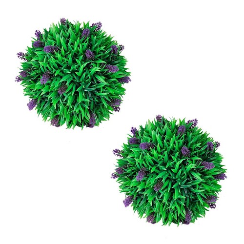 Boules buis artificiel - 2x,