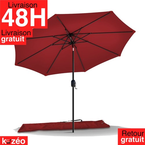 Parasol jardin inclinable - de,