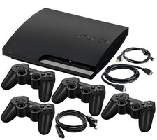 Sony PlayStation 3 Console PS3 Slim + 120GB 160GB 320GB 500GB + USA