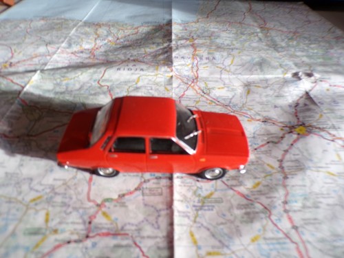 Renault orange 1973 ixo - renault,