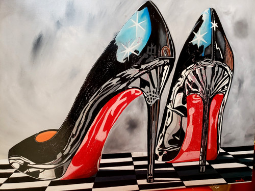 Peinture acrylique sur toile - acrylique,