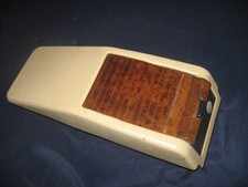 Mercedes-Benz W124 Creme Beige Center Console Storage Box Burl Wood CE E320 300