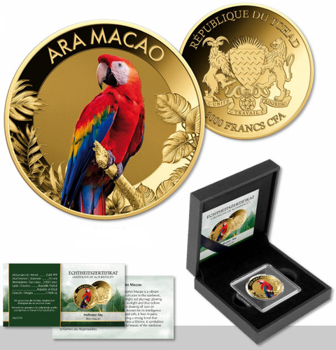 Pièce 1000 oz scarlet - pièce, d'or