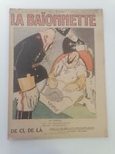 GUERRE 14/18 LA BAÏONNETTE