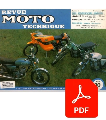 Revue moto technique rmt - technique,