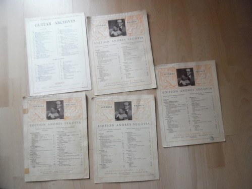 Lot partitions guitare - ,