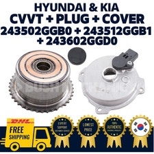GENUINE OEM Hyundai Kia Intake CVVT Solenoid Cap Sensor Cover Camshaft 2.0L 2.4L