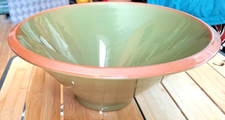 MODERN varnished terracotta stoneware jet diam 32 cm