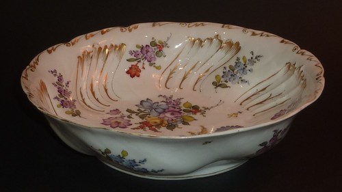 Superbe ancien plat - plat, creux