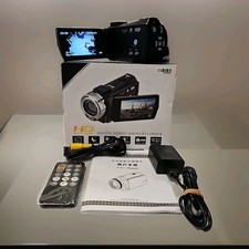 Video Camera Full HD 1080P Camcorder w/SD Cardd HDV-V12 Night Vision Tested