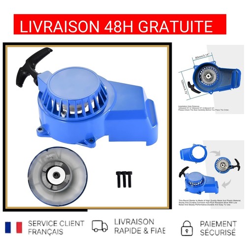 Démarreur lanceur tirage bleu - lanceur,