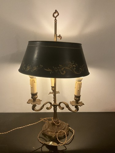 Ancienne lampe bouillotte - lampe, de