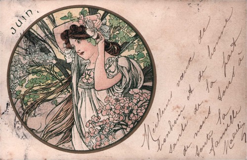Cpa juin mucha - -,