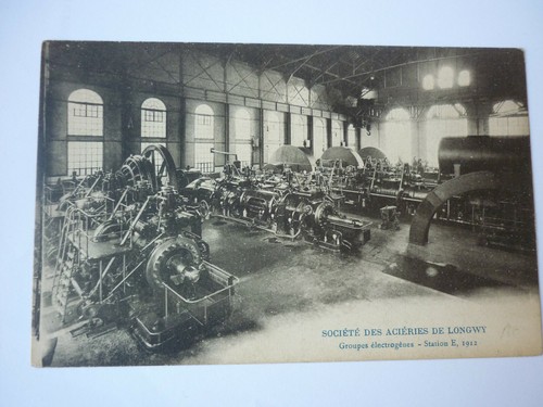 Carte postale acieries - carte, /