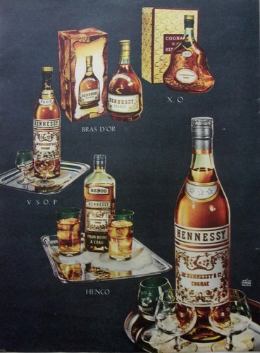 Publicite advertising cognac - advertising,