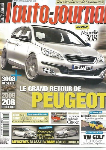Auto journal 874 - journal, nouvelle