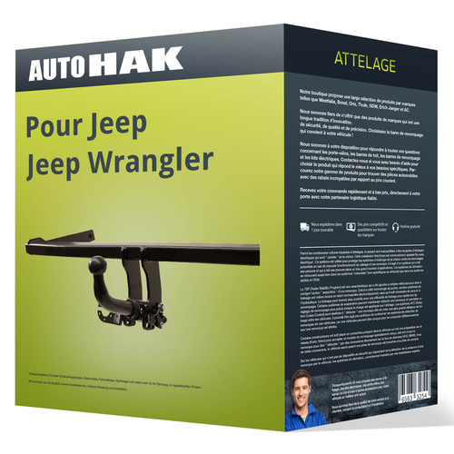 Attelage pour jeep wrangler - jeep,