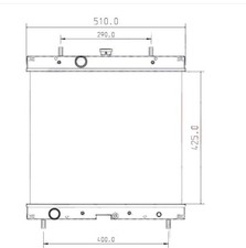 RADIATEUR MOTEUR POUR JENSEN
