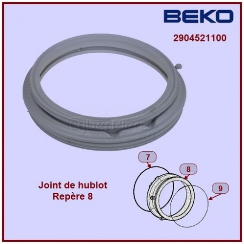 Manchette hublot beko - de,